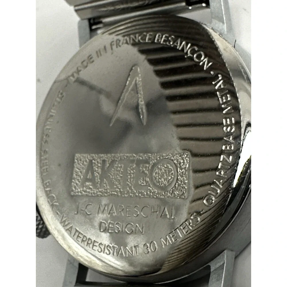Akteo Mens Watch J-C Mareschal Design Rare Golf Watch‎ 32MM 7